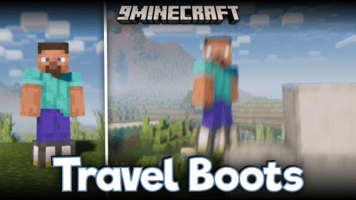 Travel Boots Mod (1.20.1) – Increases Player Step Height Thumbnail