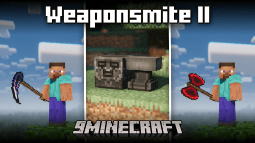 Weaponsmite II Mod (1.20.1) – New Powerful Weapons Thumbnail