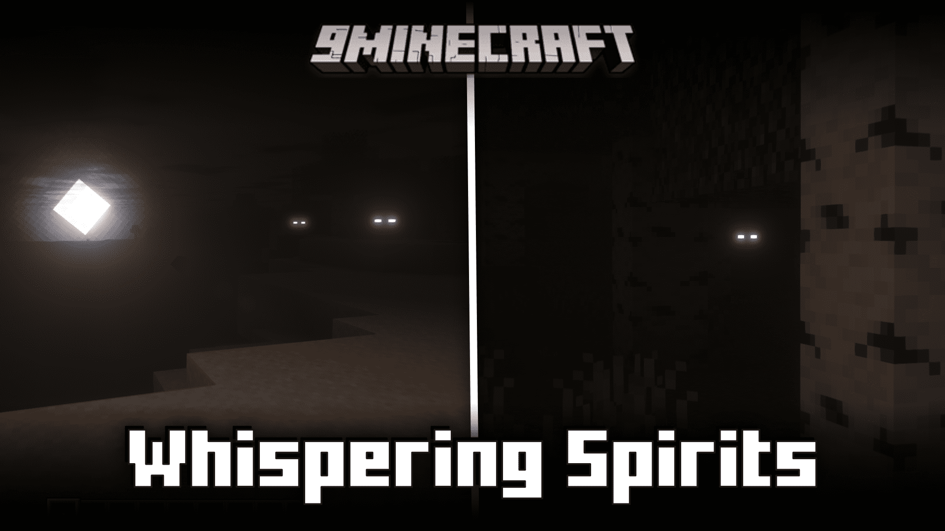 Whispering Spirits Mod (1.20.1, 1.19.4) - Scary Surveilling Eyes 1