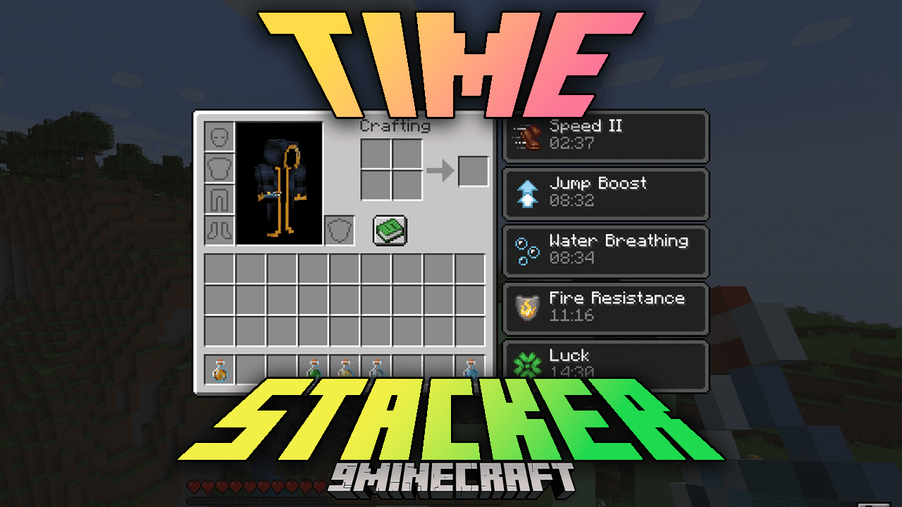 Time Stacker Mod (1.21.1, 1.20.1) - Time Extension, Elevate Your Potion Gameplay 1