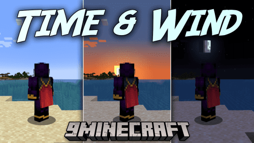 Time & Wind Mod (1.20.4, 1.19.4) – Control Time, Embrace The Wind Thumbnail