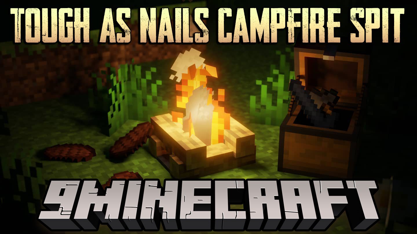 Tough As Nails Campfire Spit Mod (1.12.2) - Cooking Food 1