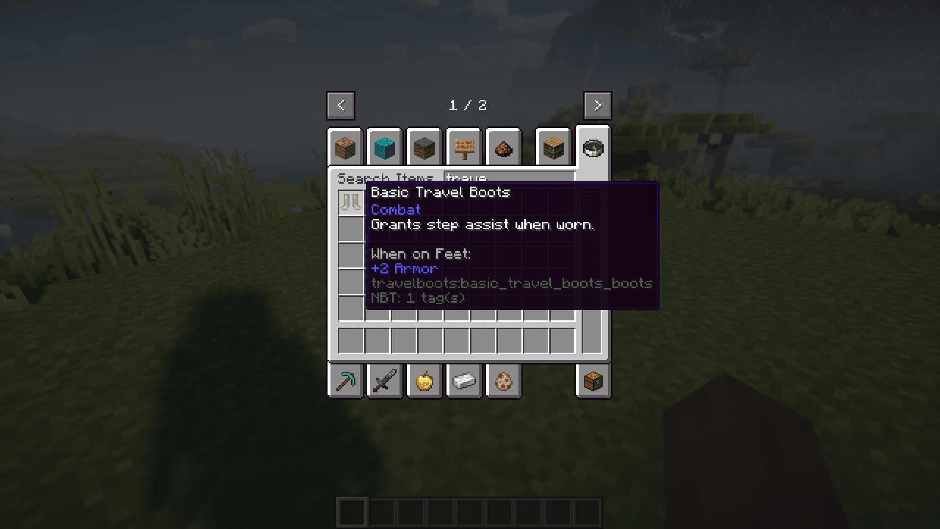 Travel Boots Mod (1.20.1) - Increases Player Step Height 9