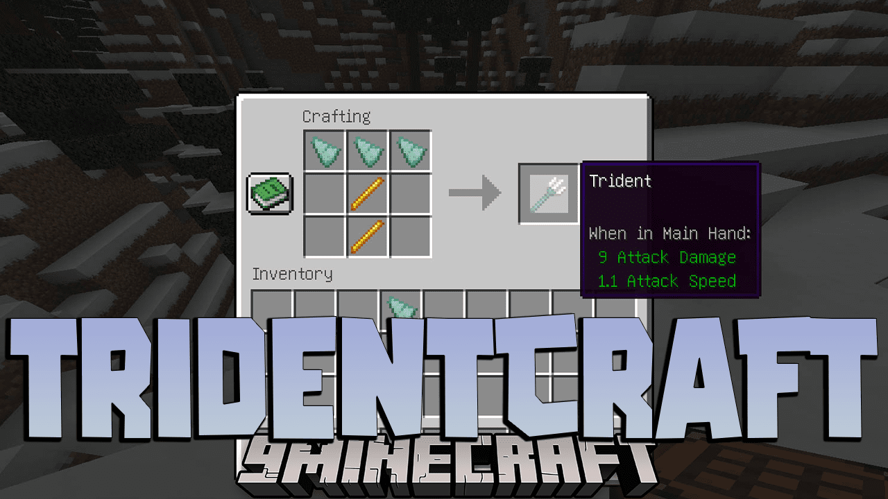 Trident Craft Data Pack (1.20.4, 1.19.4) - Elevates Underwater Gameplay To New Heights! 1