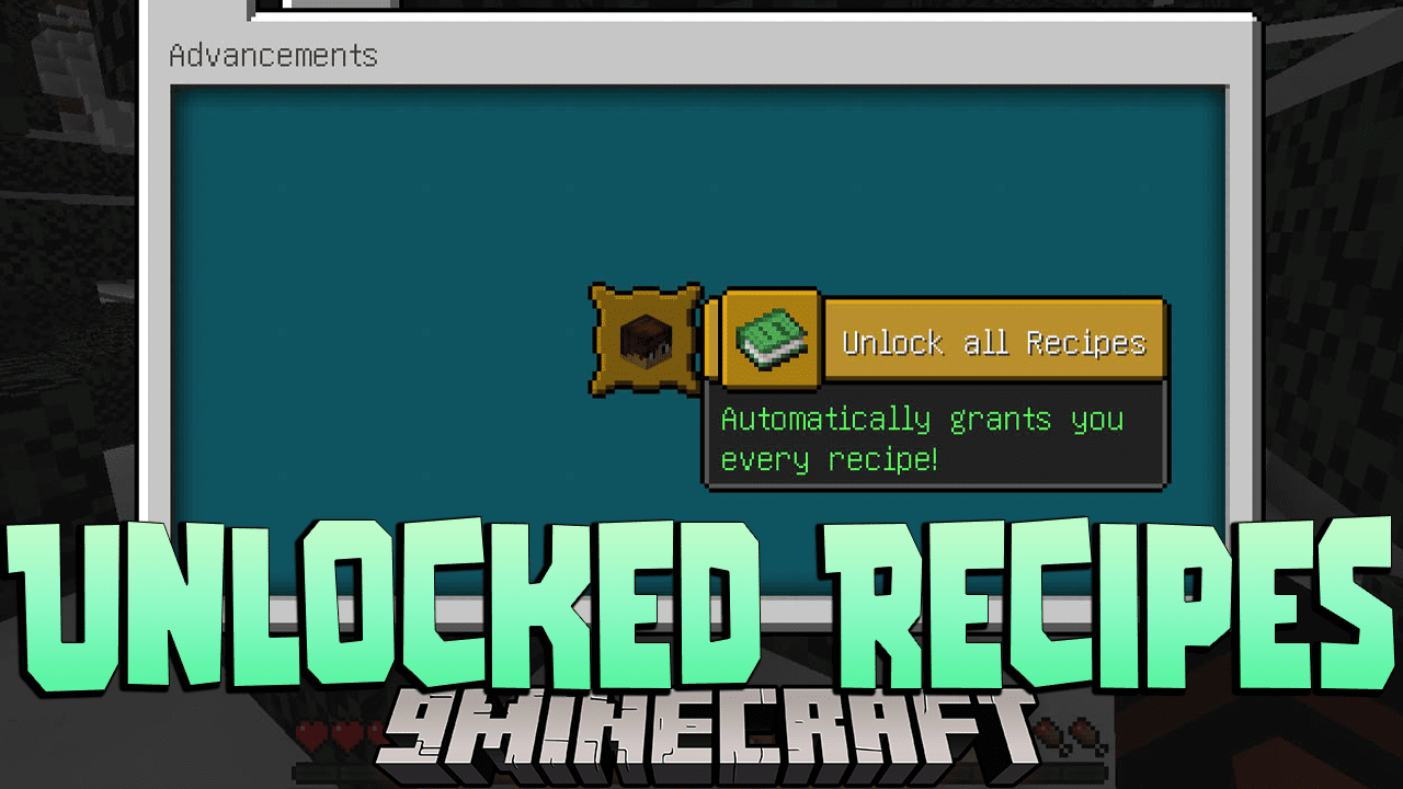 Unlock All Recipes Data Pack (1.21, 1.20.1) - Unlock The Full Potential Of Your Crafting Abilities 1