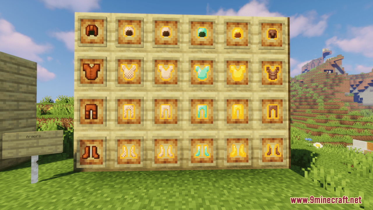 Vanilla Gold Resource Pack (1.20.6, 1.20.1) - Texture Pack 6