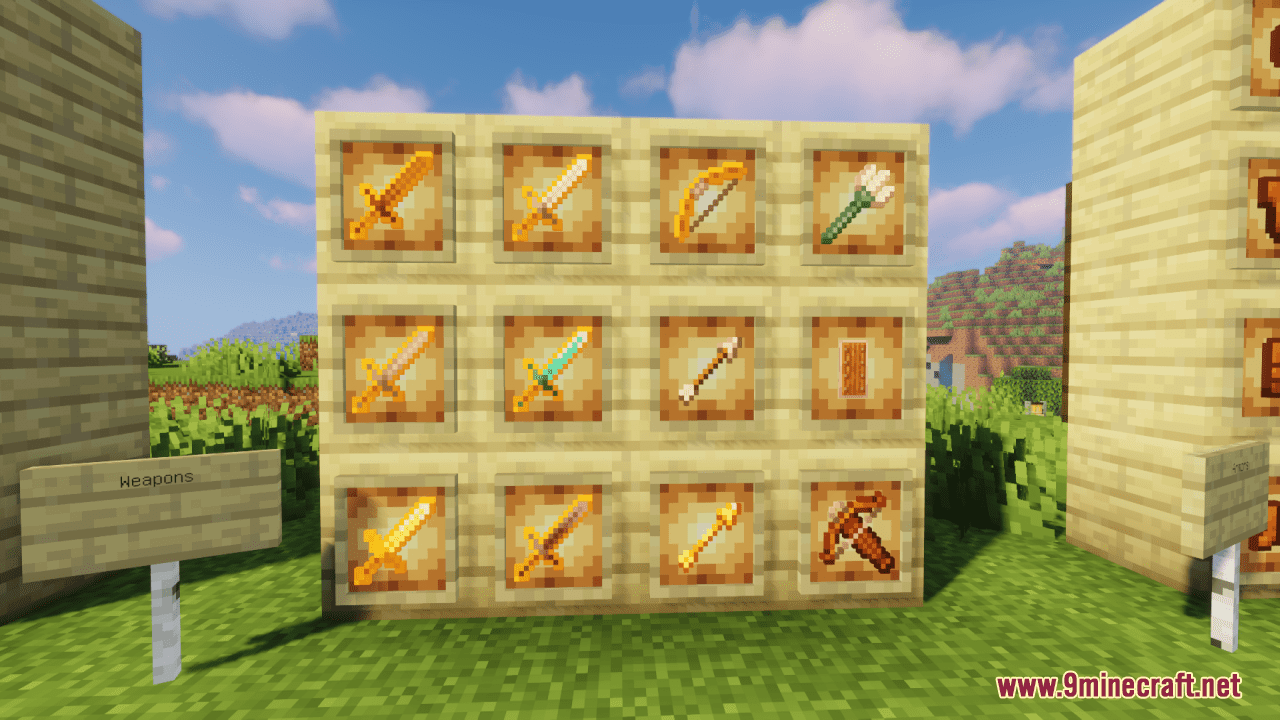 Vanilla Gold Resource Pack (1.20.6, 1.20.1) - Texture Pack 7