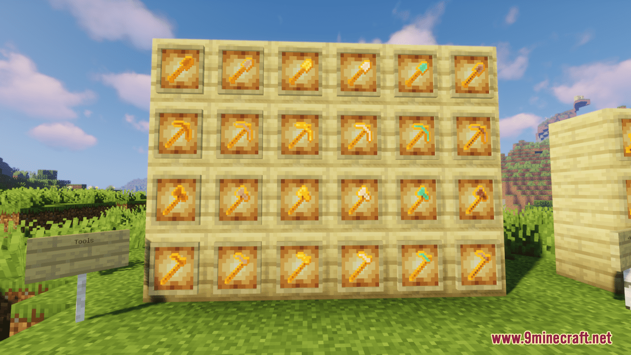 Vanilla Gold Resource Pack (1.20.6, 1.20.1) - Texture Pack 8