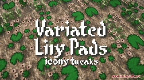 Variated Lily Pads Resource Pack (1.20.6, 1.20.1) – Texture Pack Thumbnail