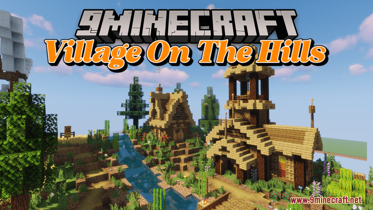 Village On The Hills Map (1.21.1, 1.20.1) - Hillside Haven 1