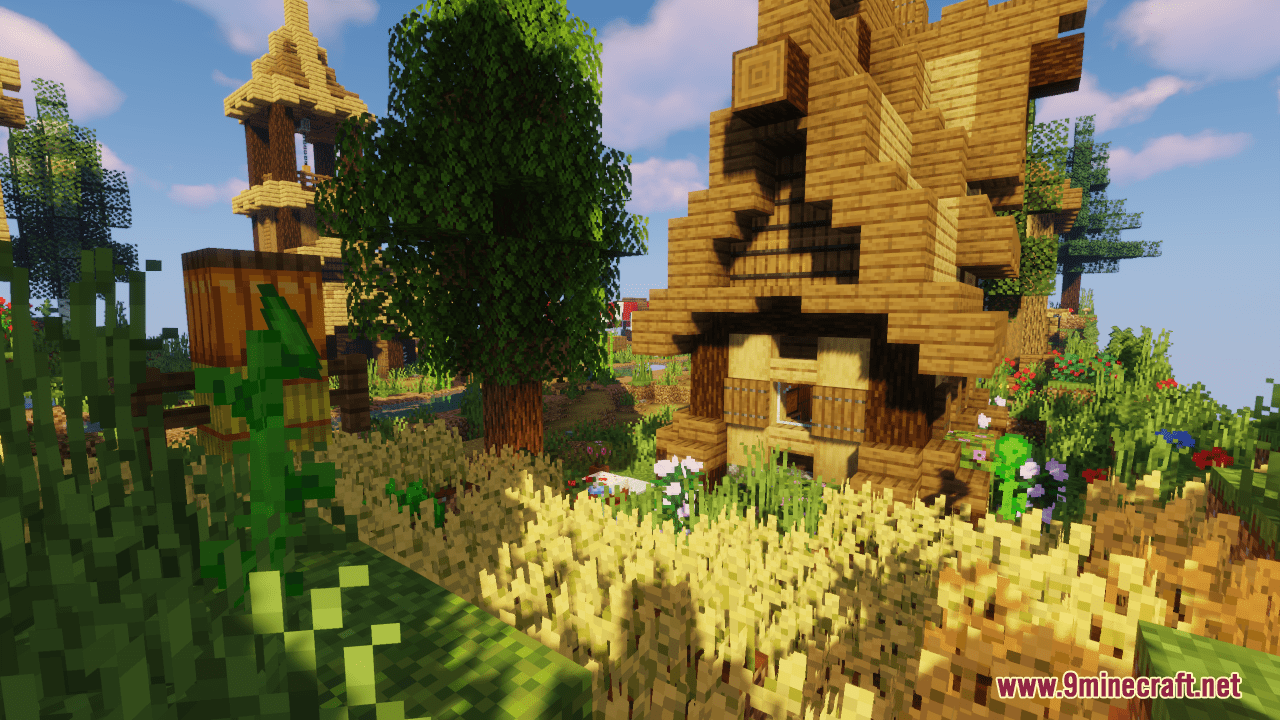 Village On The Hills Map (1.21.1, 1.20.1) - Hillside Haven 8