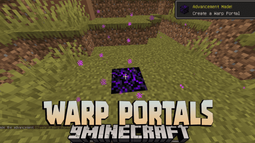 Warp Portals Data Pack (1.21, 1.20.1) – Swift Travel Across Your Minecraft Realm Thumbnail