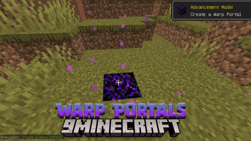 Warp Portals Data Pack (1.20.4, 1.19.4) – Swift Travel Across Your Minecraft Realm! Thumbnail