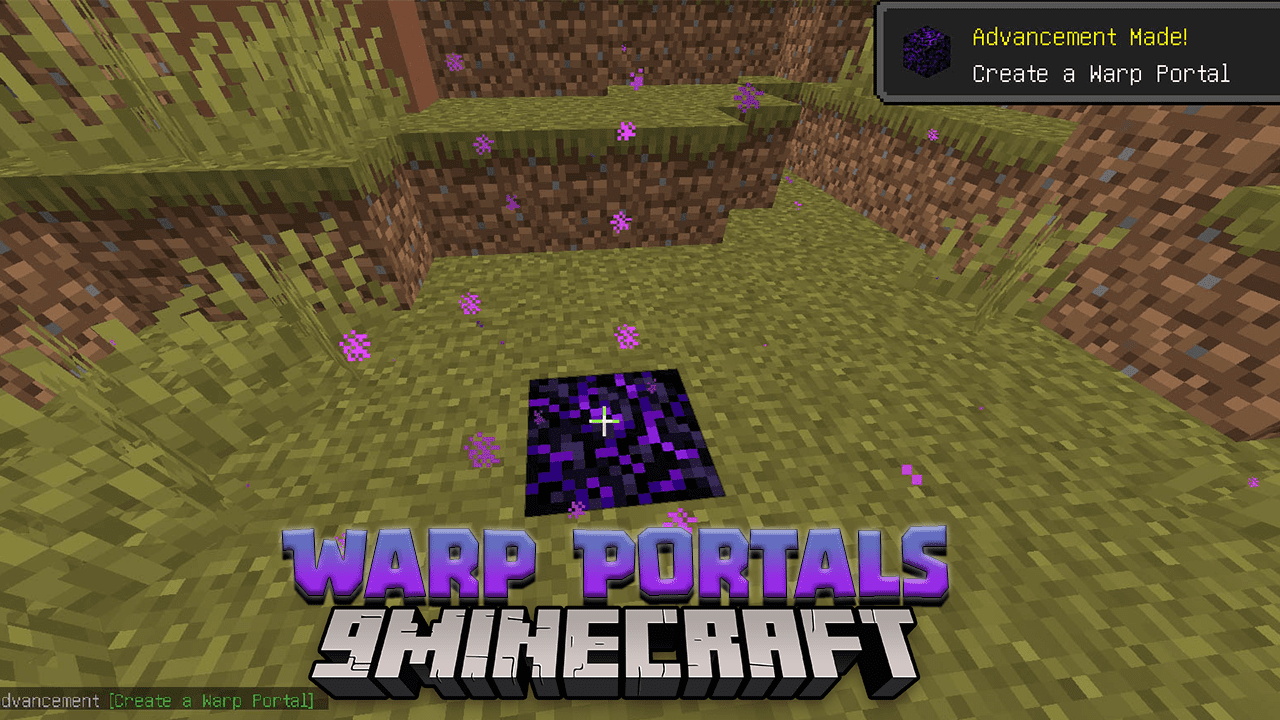 Warp Portals Data Pack (1.20.4, 1.19.4) - Swift Travel Across Your Minecraft Realm! 1