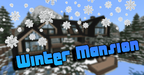 Winter Mansion Map (1.20) – MCPE/Bedrock Thumbnail