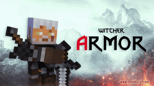 Witcher Armor Resource Pack (1.20.4, 1.19.4) – Texture Pack Thumbnail