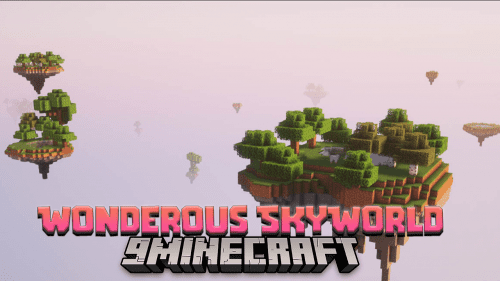 Wonderous SkyWorld Data Pack (1.20.4, 1.19.4) – Elevate Your Minecraft Skies! Thumbnail