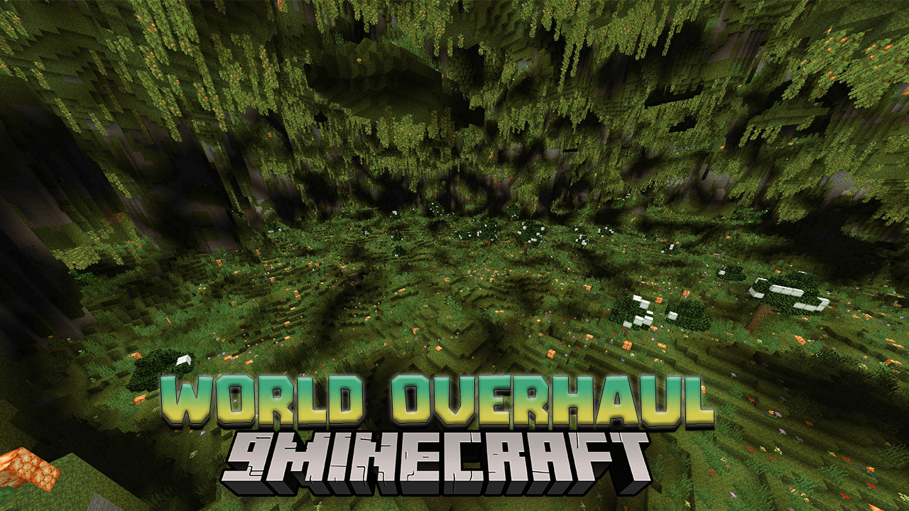 World Overhaul Data Pack (1.20.4, 1.19.4) - Dynamic Terrain Generation! 1