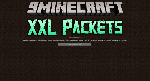 XXL Packets Mod (1.21, 1.20.1) – Raising The Packet Size Limit Thumbnail