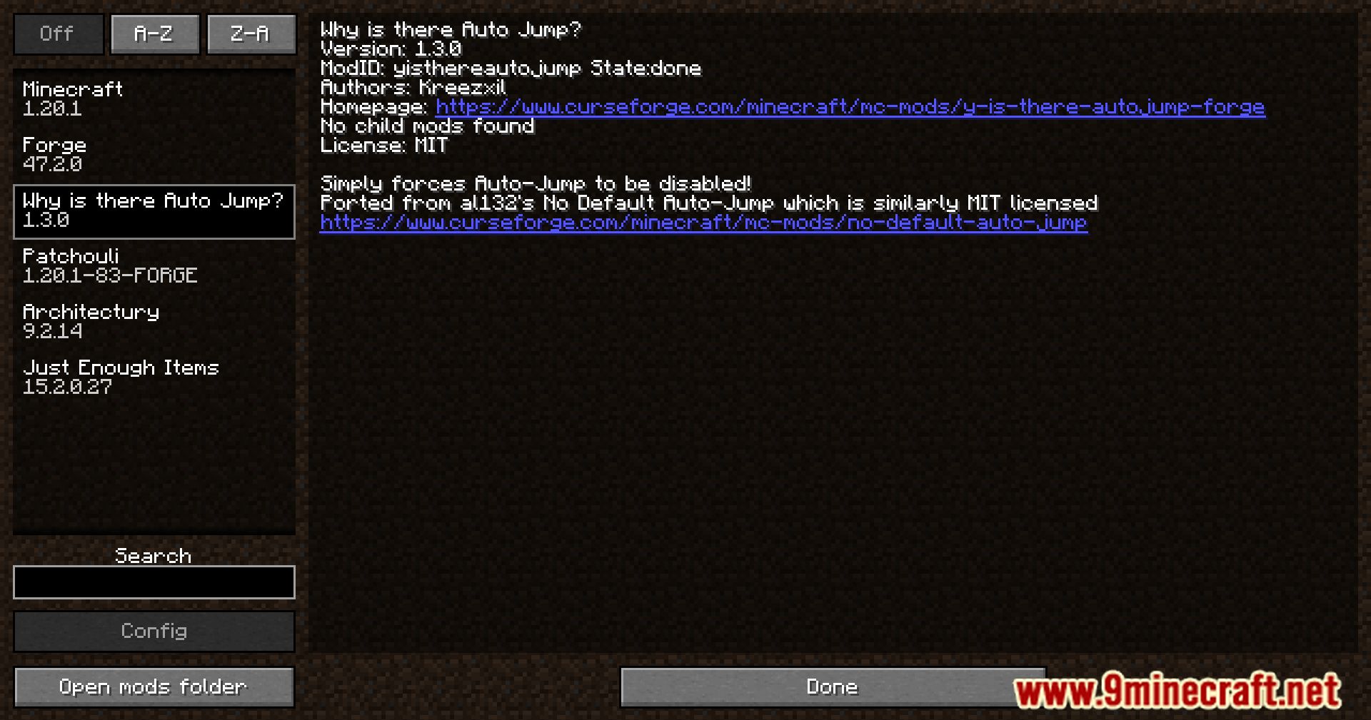 Y Is There AutoJump Mod (1.20.4, 1.19.4) - Take Control, Manage Autojump With Ease 2