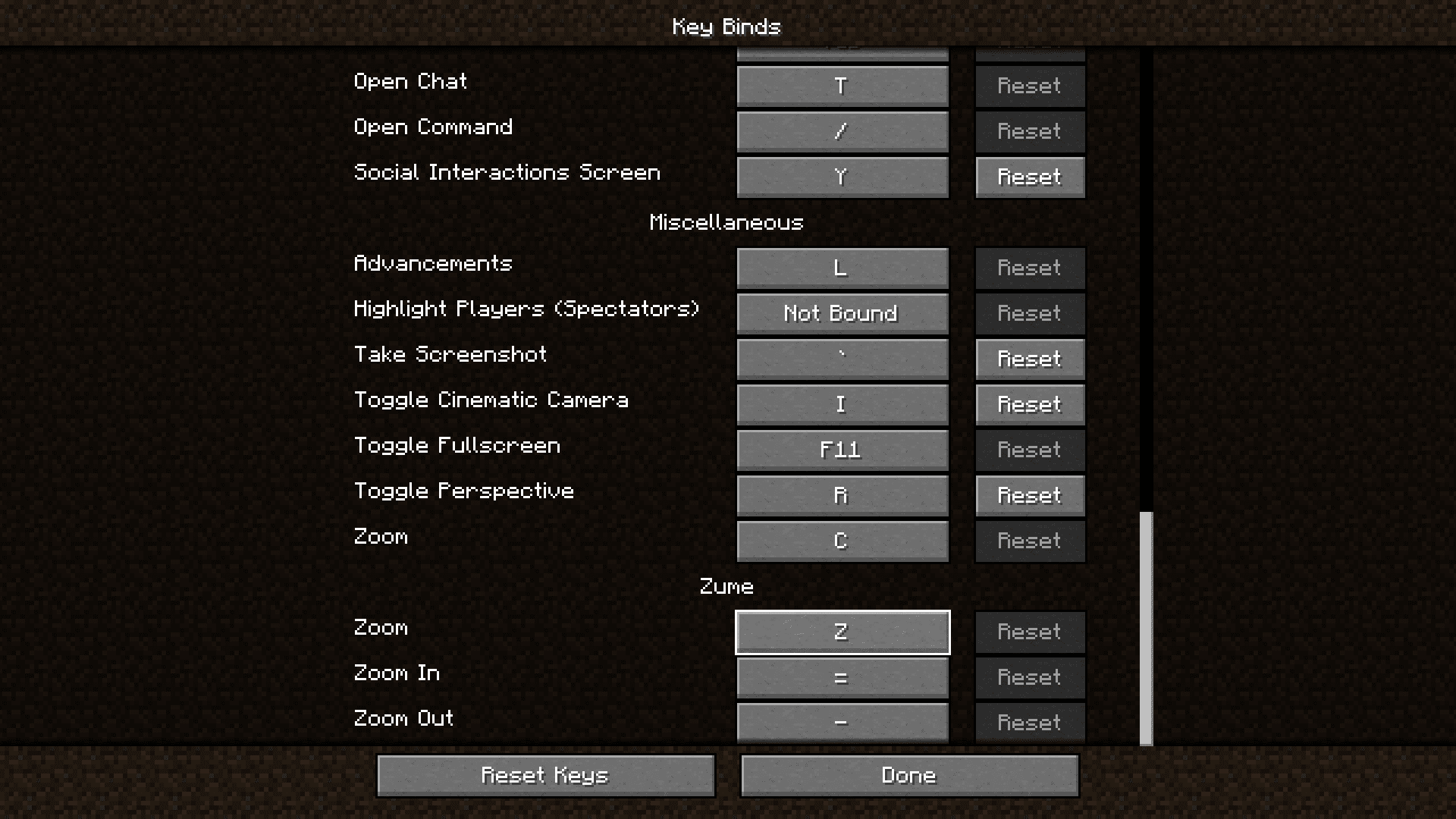 Zume Mod (1.20.4, 1.19.4) - Zoom Without Limitations 13