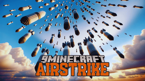 Airstrike Mod (1.20.4, 1.20.1) – Strategic Warfare Thumbnail