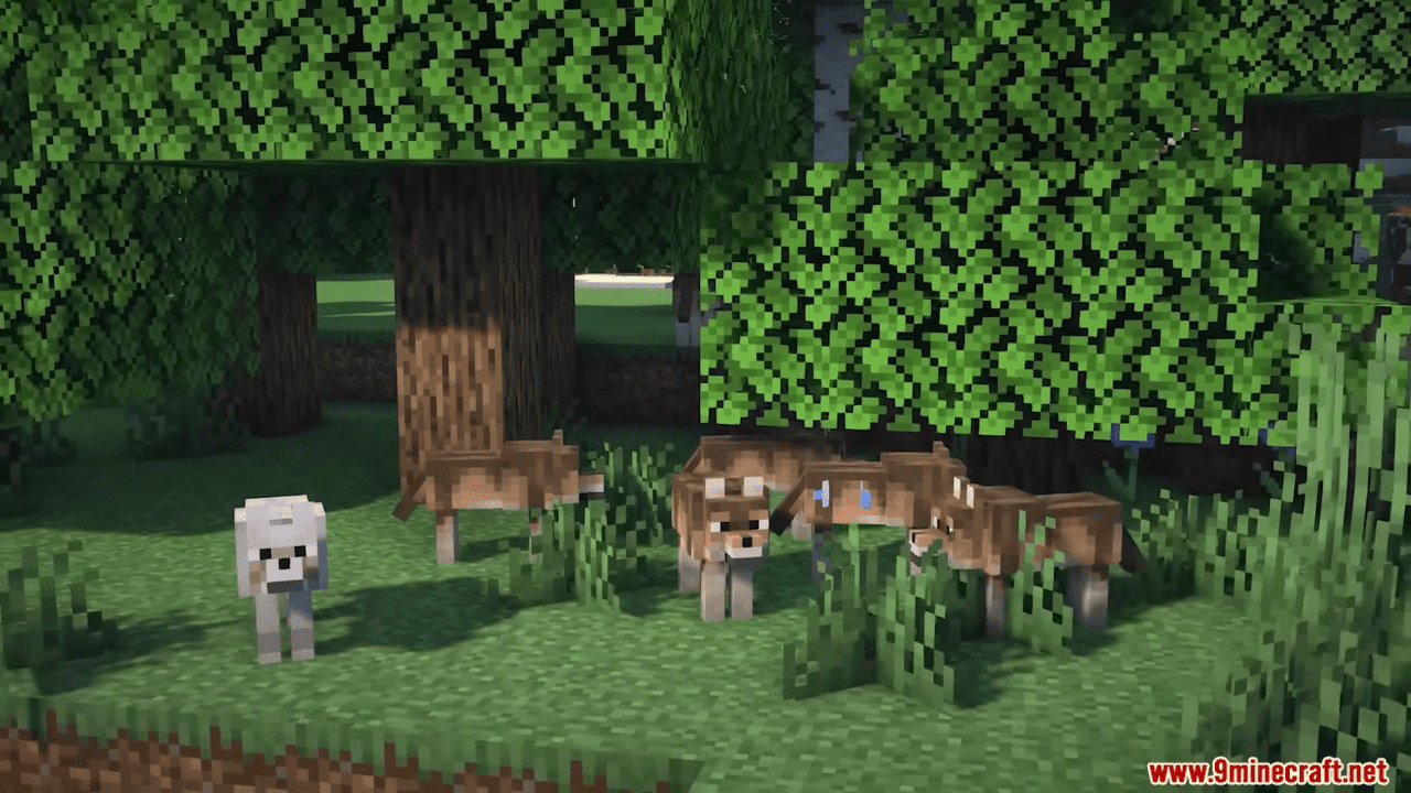 Backported Wolves Mod (1.20.4, 1.19.2) - Adds 8 New Wolf Variants 5