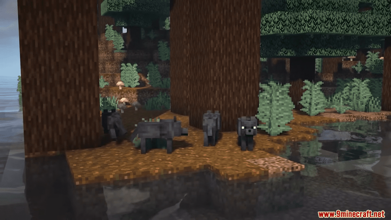 Backported Wolves Mod (1.20.4, 1.19.2) - Adds 8 New Wolf Variants 4