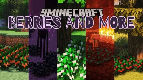 Berries and More Mod (1.20.4, 1.20.1) – New Berry Bushes to Specific Biomes Thumbnail