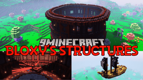 Bloxy’s Structures Mod (1.20.1, 1.16.5) – New Structures and Bosses Thumbnail