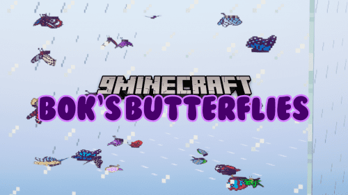 Bok’s Butterflies Mod (1.20.4, 1.19.2) – Discover 16 Unique Butterfly Species Thumbnail