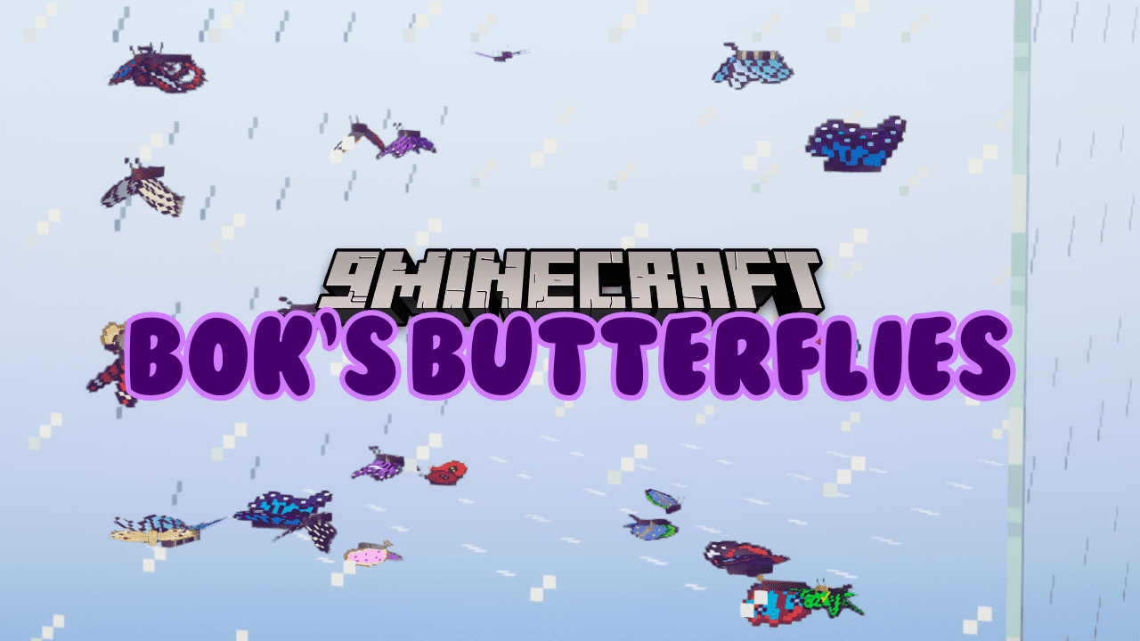 Bok's Butterflies Mod (1.20.4, 1.19.2) - Discover 16 Unique Butterfly Species 1
