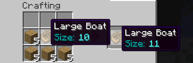 Bullets Boats Mod (1.20.1, 1.19.2) - Larger and Longer Boats 4