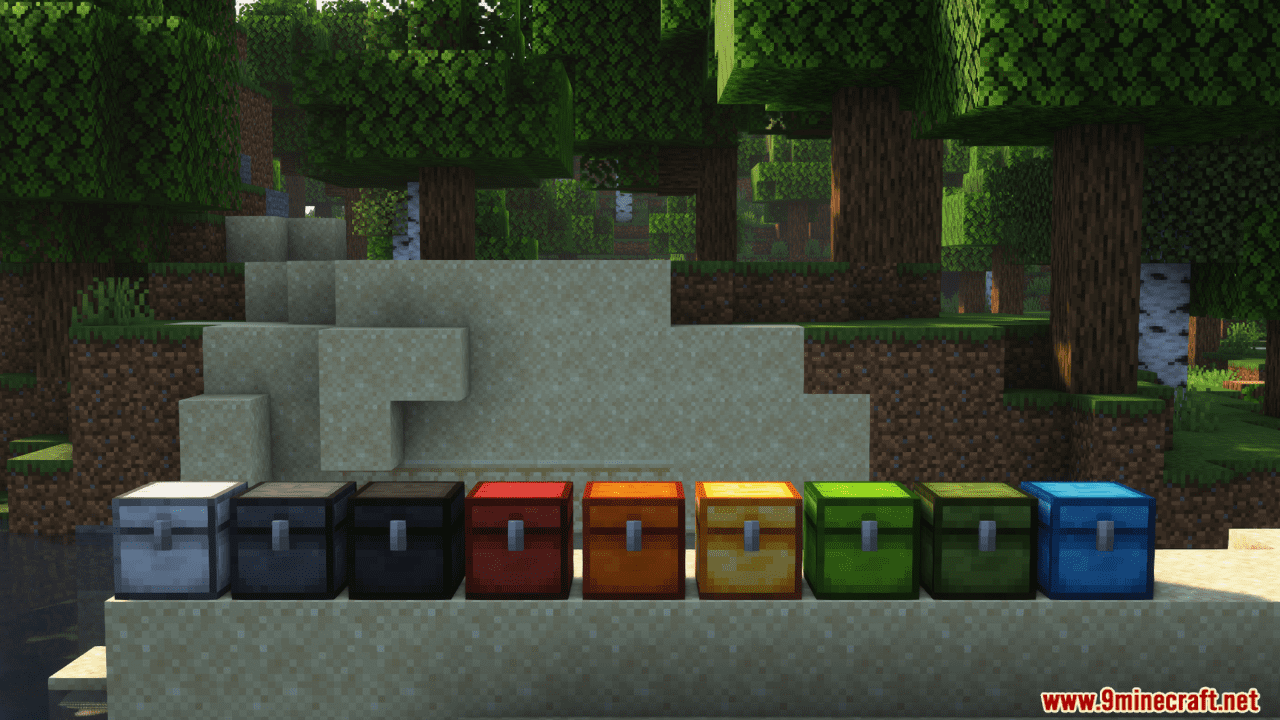 Chest Colorizer Mod (1.20.4, 1.19.4) - Distinguish Between Different Types of Stored Items 4