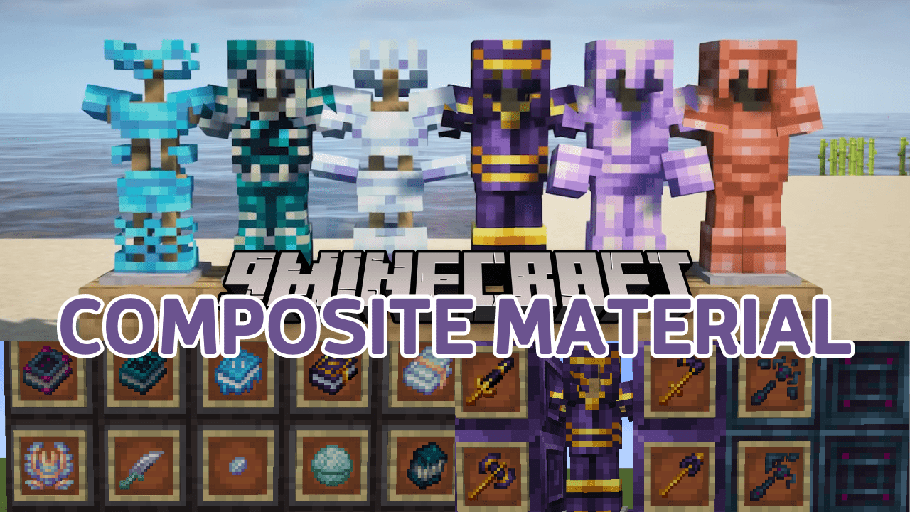Composite Material Mod (1.20.1, 1.19.2) - Range of New Materials 1