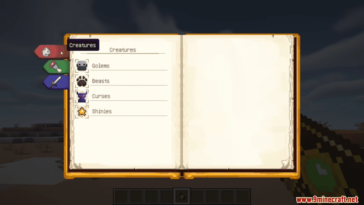 Creature Compendium Mod (1.20.1) - Beasts, Golems, and Curses 3