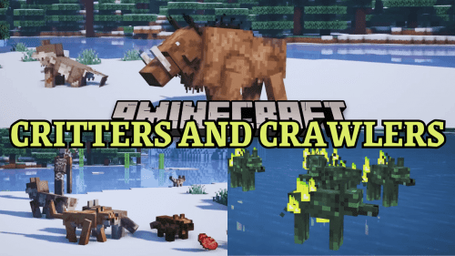 Critters and Crawlers Mod (1.20.1) – Diverse Wildlife Thumbnail