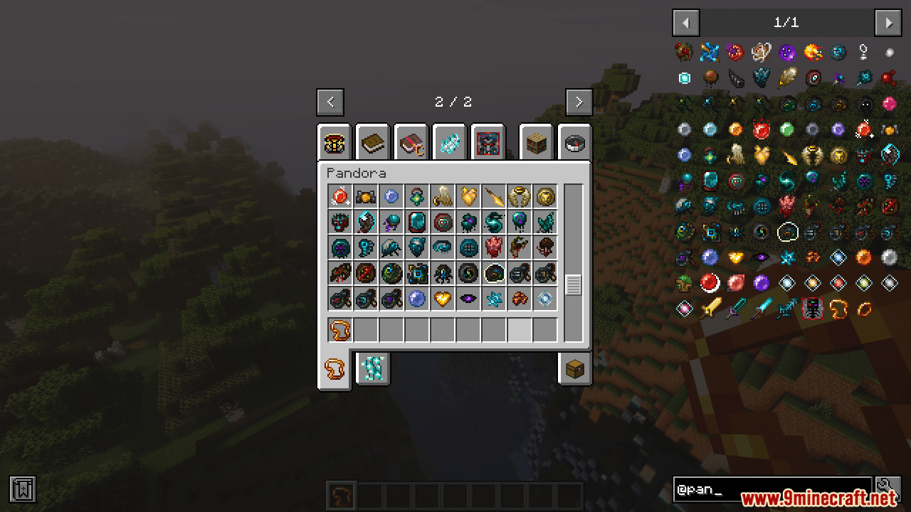 Curse of Pandora Mod (1.20.1) - A lot of Items to Strengthen The Player 4