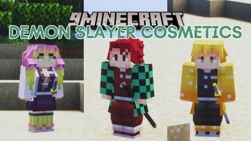 Demon Slayer Cosmetics Mod (1.20.1, 1.19.2) – Custom-modeled Outfits of Demon Slayer Thumbnail