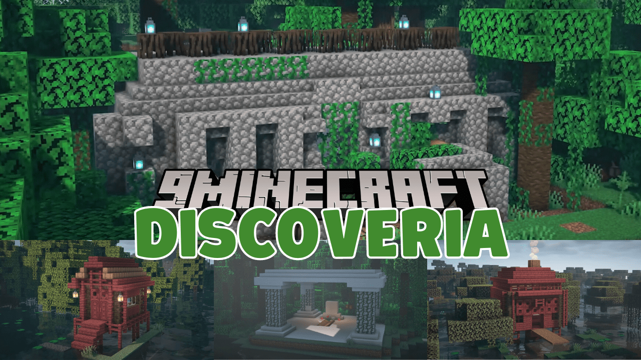 Discoveria Mod (1.20.6, 1.20.1) - Diverse Structures and Uncover Hidden Treasures 1