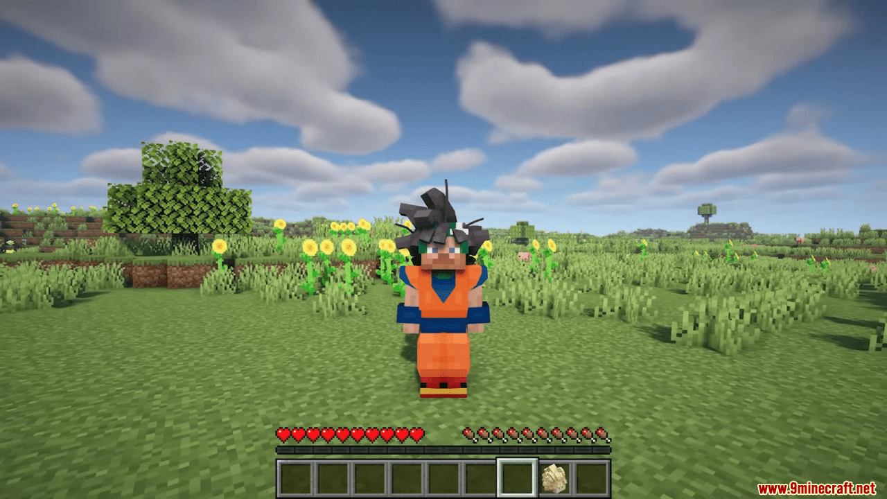 Dragon Ball Cosmetics Mod (1.20.1) - Dragon Ball Outfits and Costumes 4