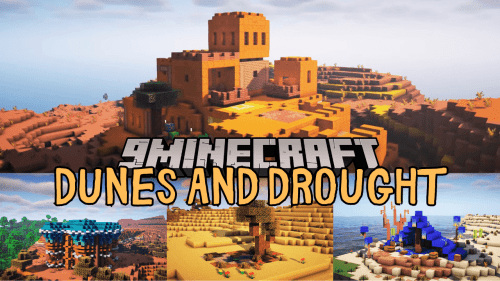 Dunes and Drought Mod (1.20.4) – Expands the Desert Biome Thumbnail