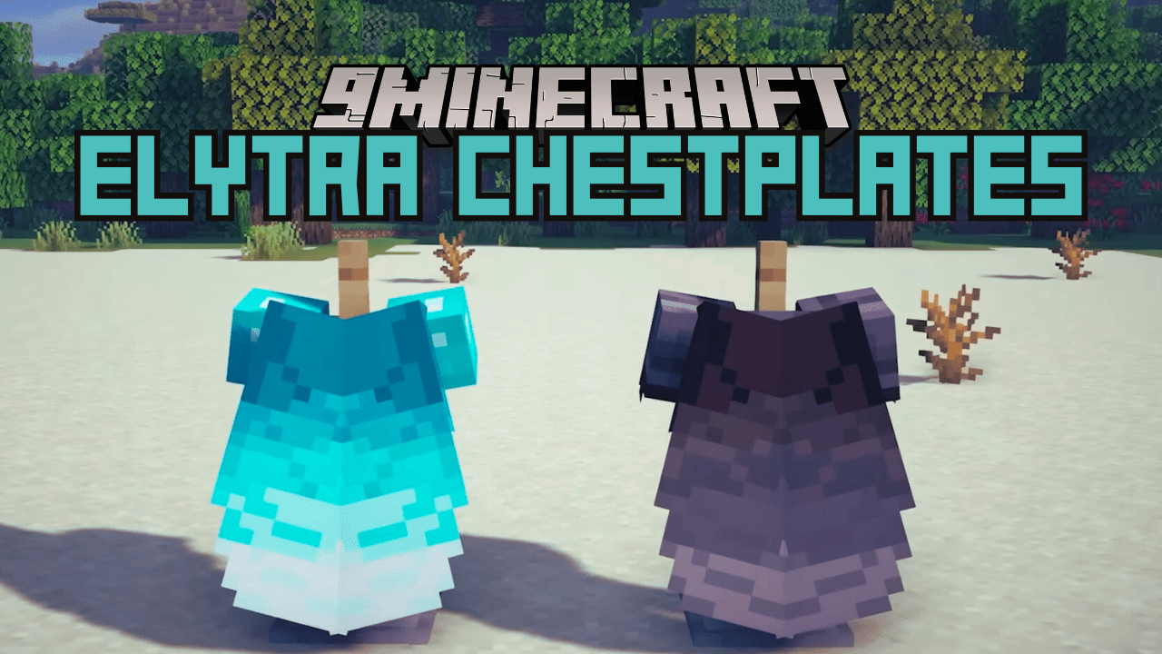 Elytra Chestplates Mod (1.20.4, 1.20.1) - Combine Chestplates With an Elytra 1