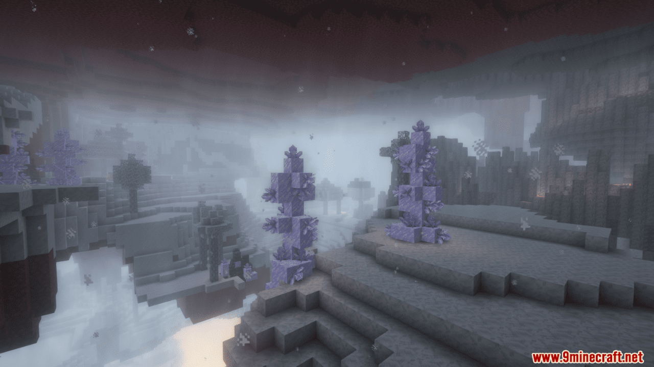A Cold Day In The Nether Mod (1.20.1) - Freezing Winds and Icy Terrain in the Nether 5