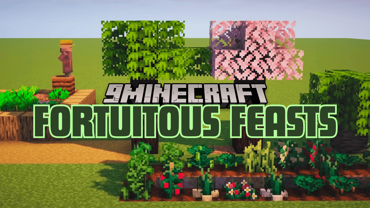 Fortuitous Feasts Mod (1.20.1, 1.18.2) - Over 40 New Crops and Fruit Trees 1