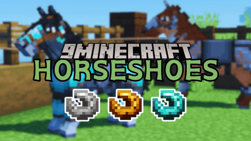 Horseshoes Mod (1.20.1) – Enhance Your Mount’s Speed and Protection Thumbnail