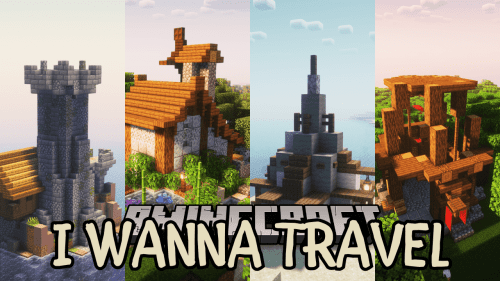 I Wanna Travel Mod (1.20.1) – Over 30 Unique Structures Thumbnail