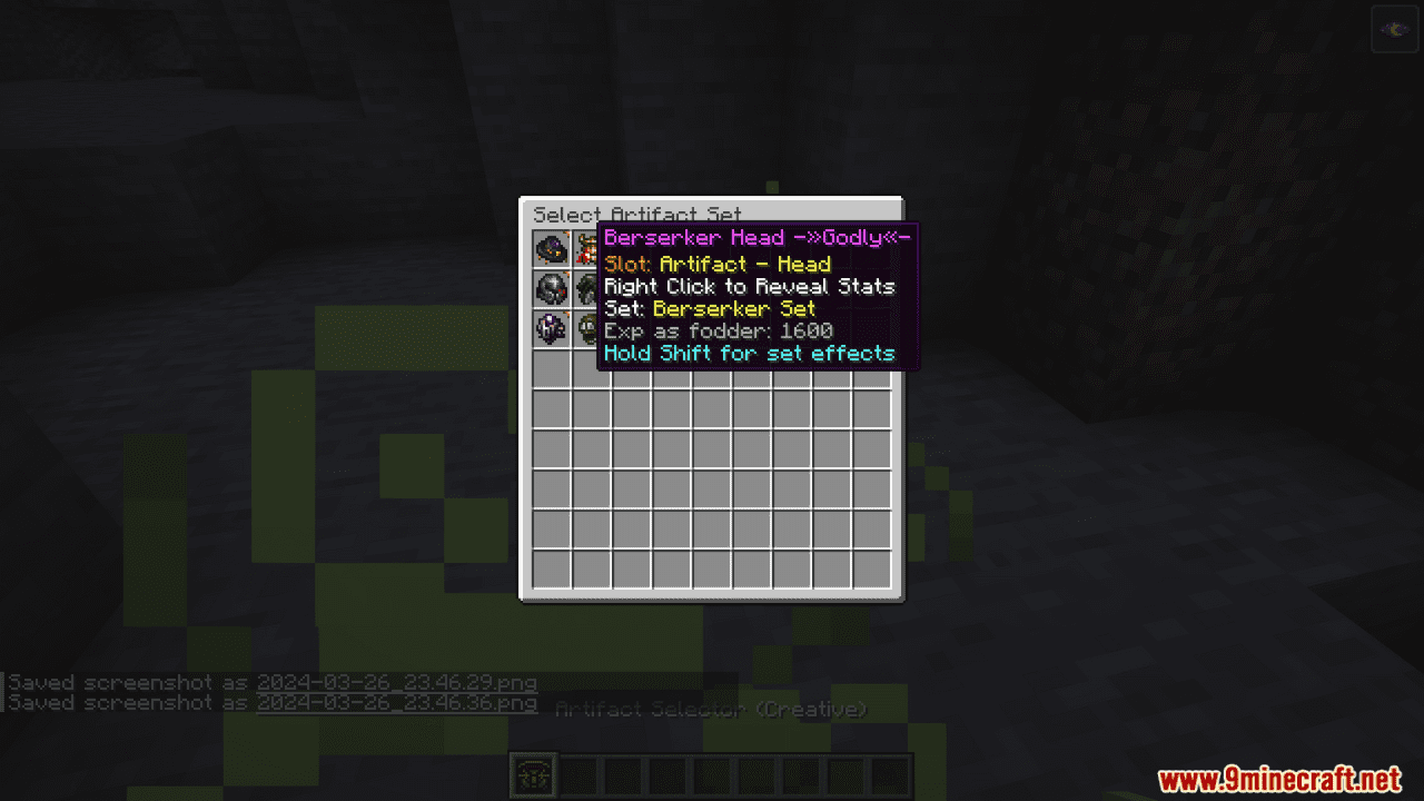 L2 Artifacts Mod (1.20.1, 1.19.2) - Variety of Artifacts Offering Stat Boosts 6