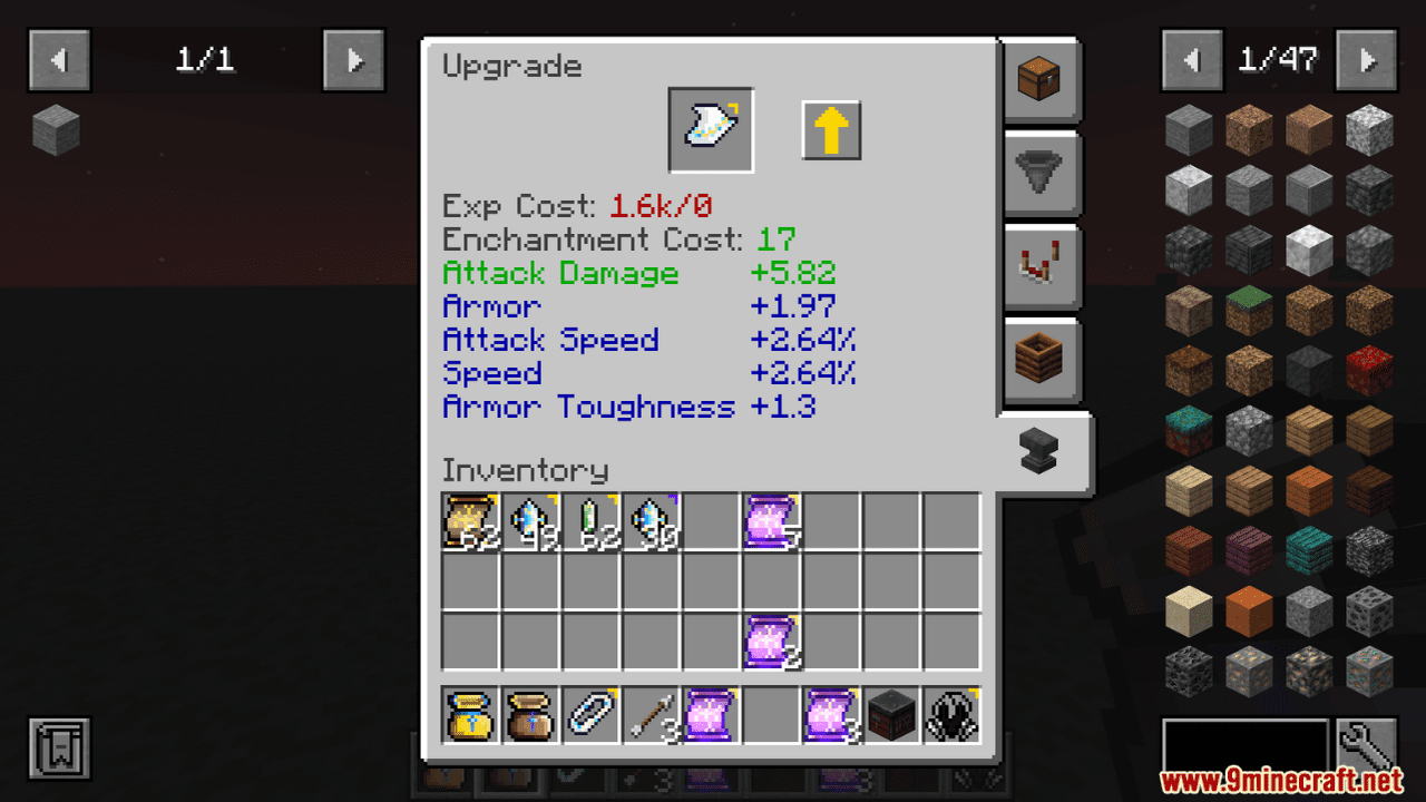L2 Artifacts Mod (1.20.1, 1.19.2) - Variety of Artifacts Offering Stat Boosts 10
