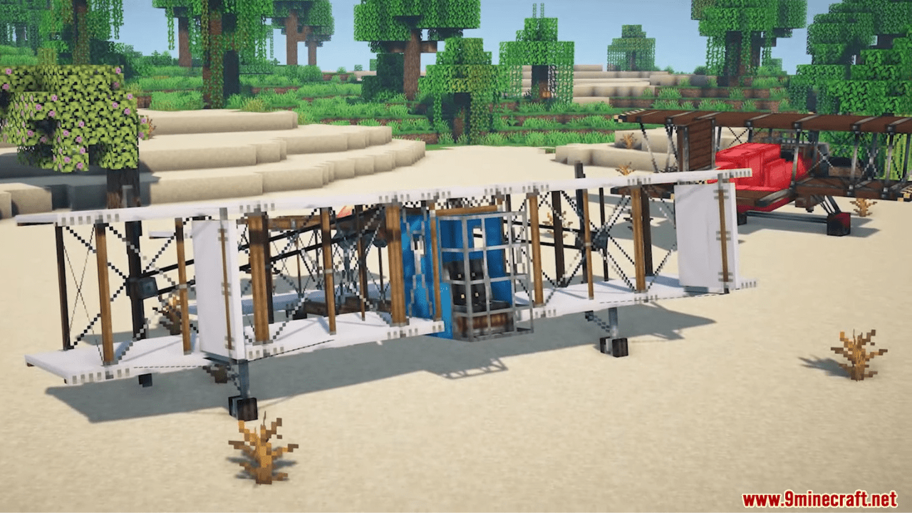 Man of Many Planes Mod (1.20.1, 1.19.2) - Two New Aircrafts 10